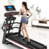 2022 Upgrade Treadmill with Massage Machine Dumbbe Folding