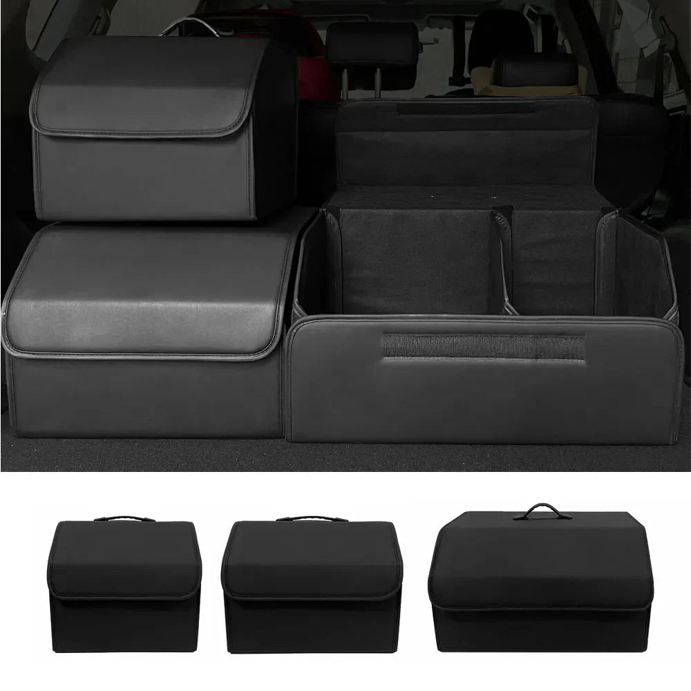 Folding Car Trunk Storage Organizer Box Portable Car