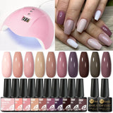 Mtssii 13/16Pcs Gel Nail Polish Set With 36W