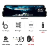 Mirror Camera for Car Touch Screen Video Recorder
