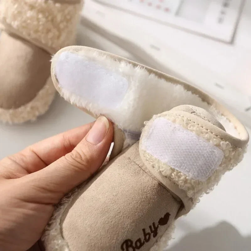 Warm Infant Toddler Crib Snow Boots Soft Comfortable