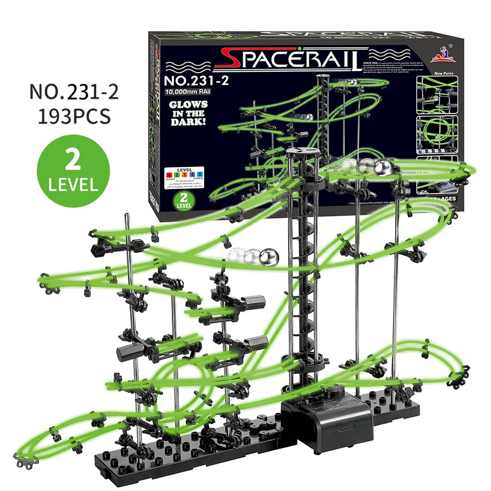 193PCS Electric Intelligence Marble Race Run Ball DIY