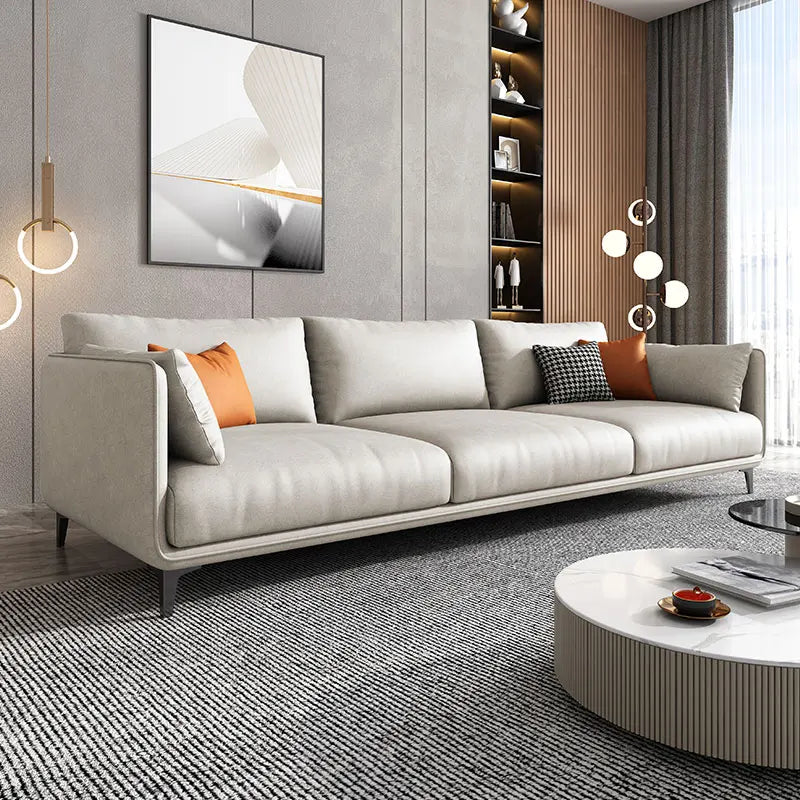 Theater Cream Living Room Sofas Nordic Upholstered Modern