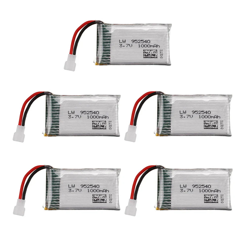 Upgraded 3.7V 1000mAh 25C Lipo Battery 952540 For