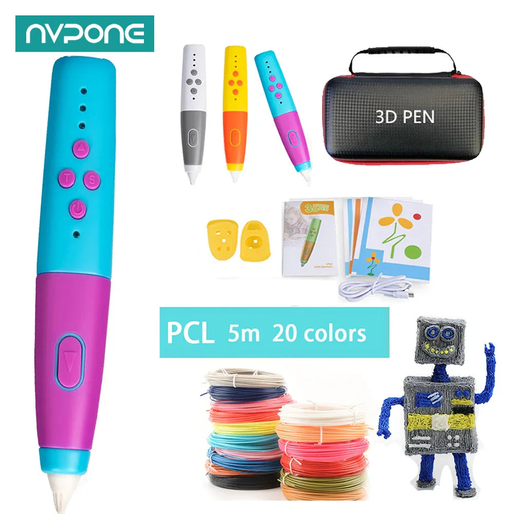 Ultimate 3D Printing Pen Set for Kids -