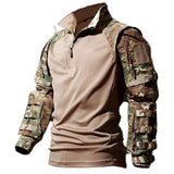 Men's Military Tactical Suit Outdoor Durable Breathable T-shirt