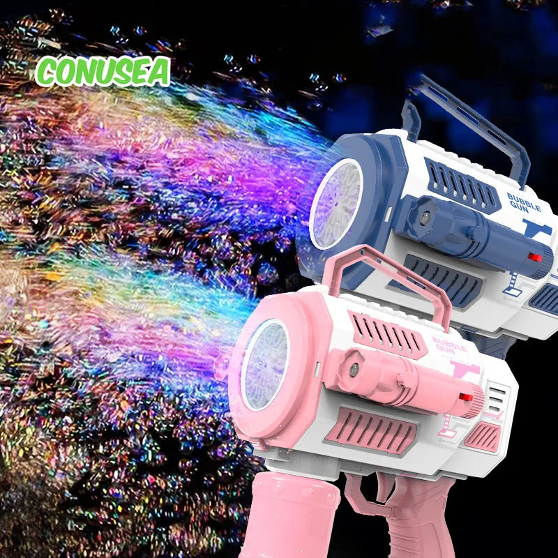 Automatic Bubble Gun 12hole with Large Backpack Summer