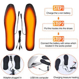 2022 New USB Heated Shoe Insoles Feet Warm