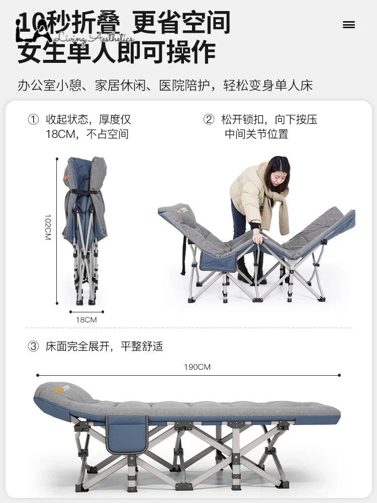 LA Lunch Break Foldable Bed Multifunctional Beds Office