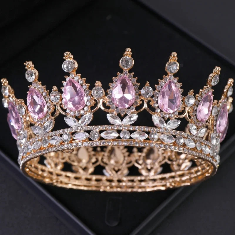 Gorgeous Crystal Bridal Wedding Hair Accessories Rhinestone King