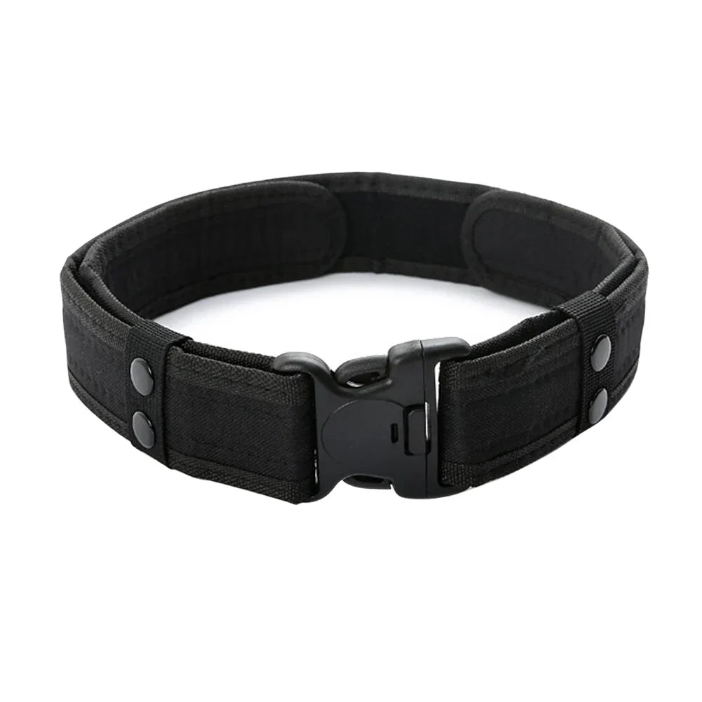 Men Army Style Combat Quick Release Tactical Belt