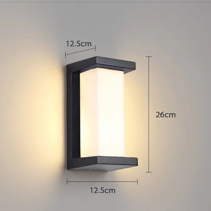 LED outdoor lights waterproof IP65 Motion Sensor light