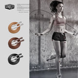 Filtered Sports Leather Bearing Jump Rope Speed Skipping