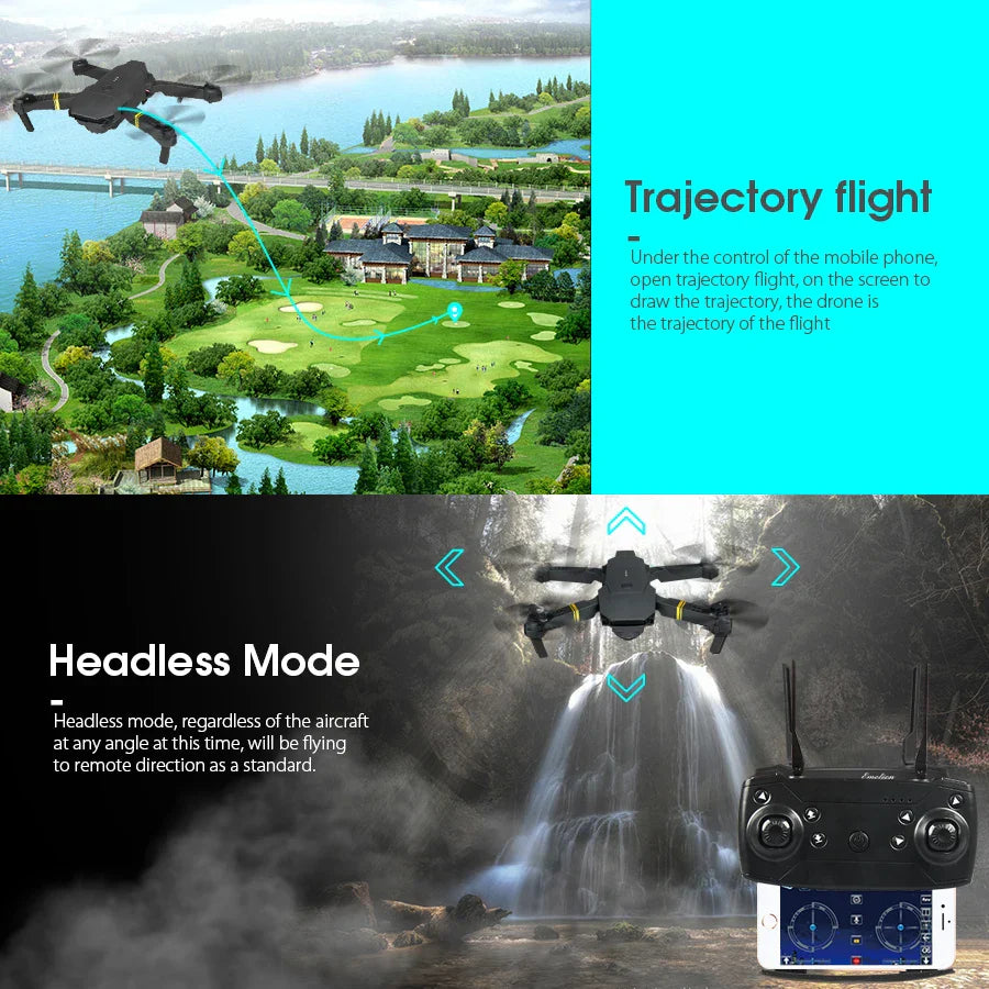 NEW E58 RC Drone WiFi FPV Altitude Hold