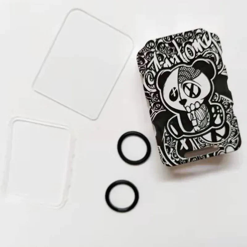 Motorcycle accessories YFTK Mnch King Duck Crystal Engraved