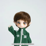 Ob11 Doll Wigs Soft Cute Braid Hair Bangs