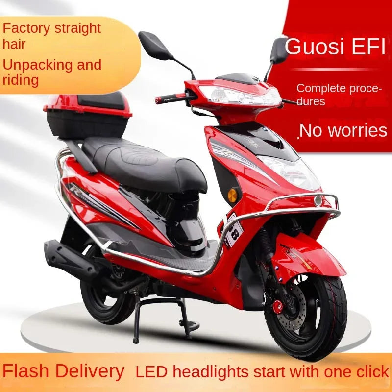 ZL Licensed Motorcycle Fast Eagle 125cc Scooter Fuel