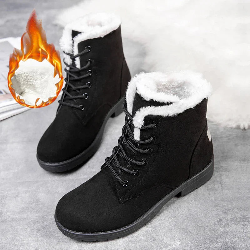 Snow Women Boots Flat Boots For Women Platform