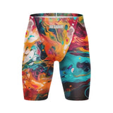 New Summer Men's Beach Tights Shorts Swimming Trunks