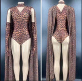 Sexy Bodysuits For Women Stage Perform Costume Carnival