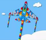 free shipping children plane kite string line kids