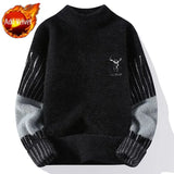 Men's Clothing No Hoodie Knit Sweater Male Pullovers