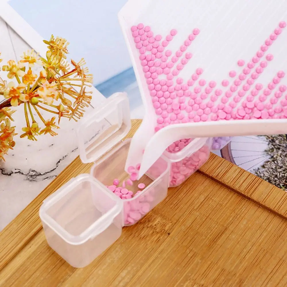 Large Capacity Diamond Painting Tray Plastic Drill Plate