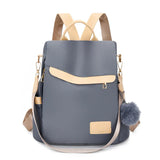 Waterproof Oxford Cloth Women Backpack Antitheft Backpack Woman