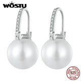 WOSTU Real 925 Sterling Silver European Simple U