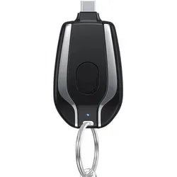 Portable Mini Power Bank Keychain Emergency Mobile Phone