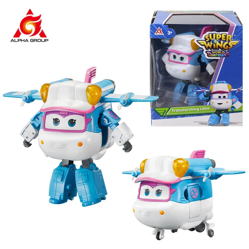 Super Wings 5 Inches Transforming Jett Dizzy Donnie