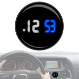 car Dashboard Clock  universal Stick On Dashboard Clock Waterproof Mini Electronic Touch Control Clocks Car Interior Accessories