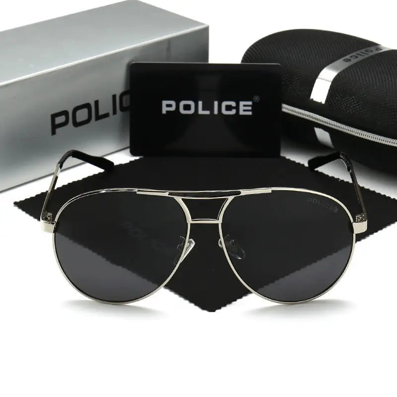 Luxury Brand POLICER Driving Sunglasses Men Polarized Sun