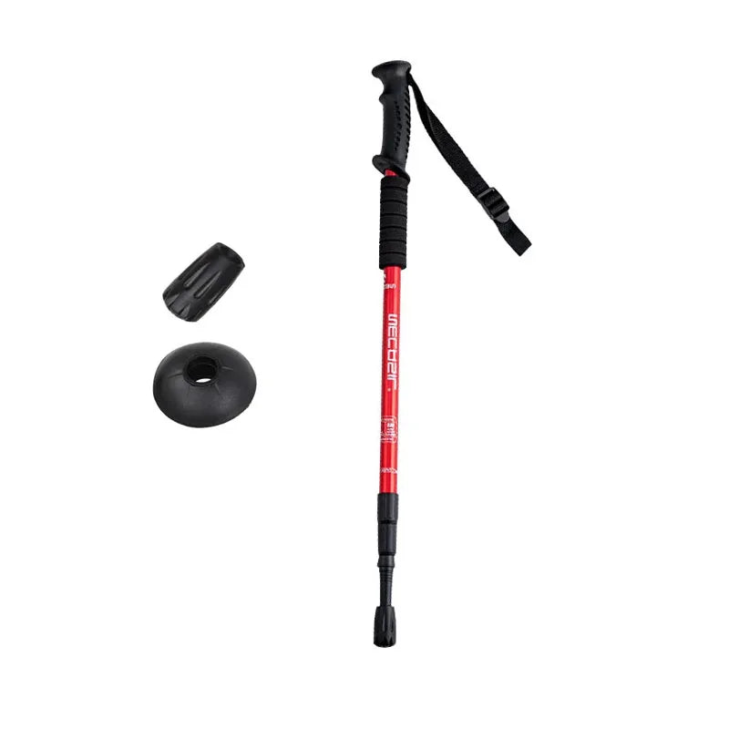 Aluminium Alloy Trekking Poles Ultralight Adjustable No slip