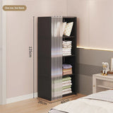 Foldable Dustproof Wardrobe 5-6Layers Portable Assembly Storage Closet