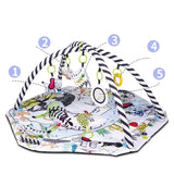 New Multifunctional Fitness Frame Round Play Crawling Mat