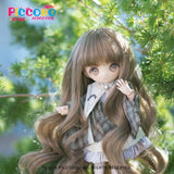 Ob11 Doll Wigs Soft Cute Braid Hair Bangs