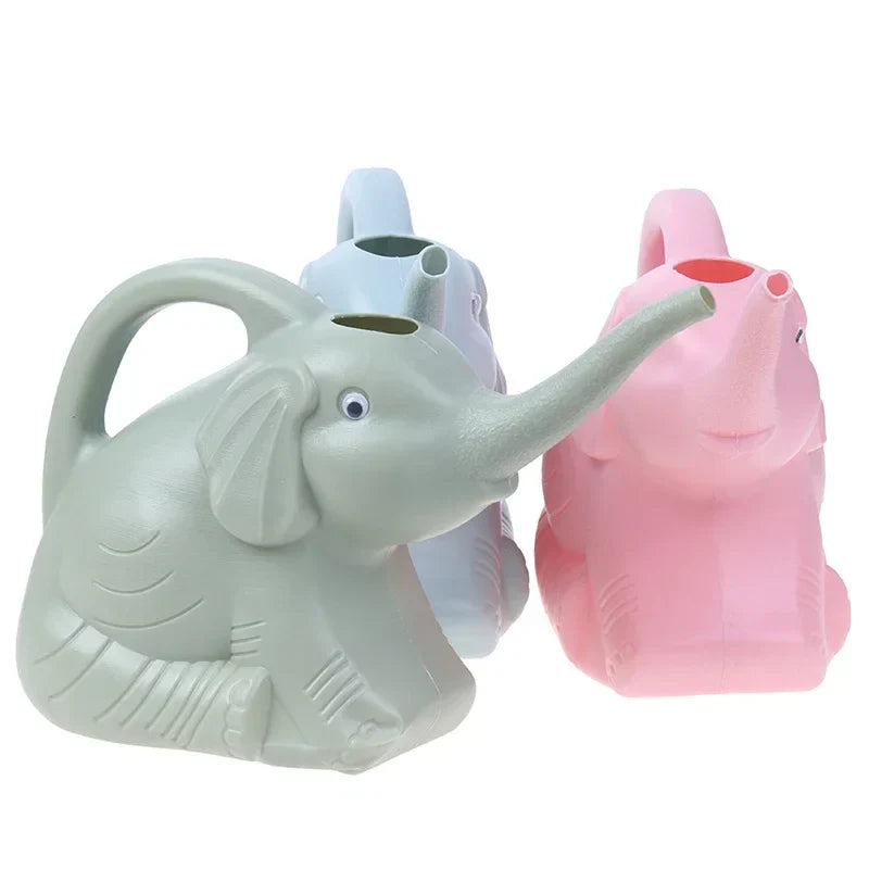 Elephant Shape Watering Can Pot Home Garden Flowers
