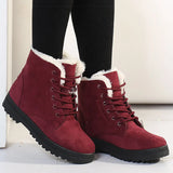 Women's Boots 2023 Winter Boots With Fur Low
