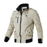 Bomber Jacket Men Casual Windbreaker Jacket Coat Men