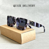 Retro Millionaire Sunglasses For Men 2024 Vintage Square
