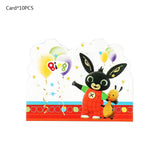 Rabbit Theme Birthday Party Decoration Cartoon Animal Panda