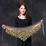 Oriental/Indian Belly Dance Coin Belt BellyDance Hip Scarf