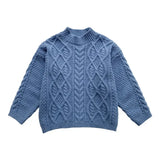 Children Winter Sweater Korean Style Baby Crewneck Top