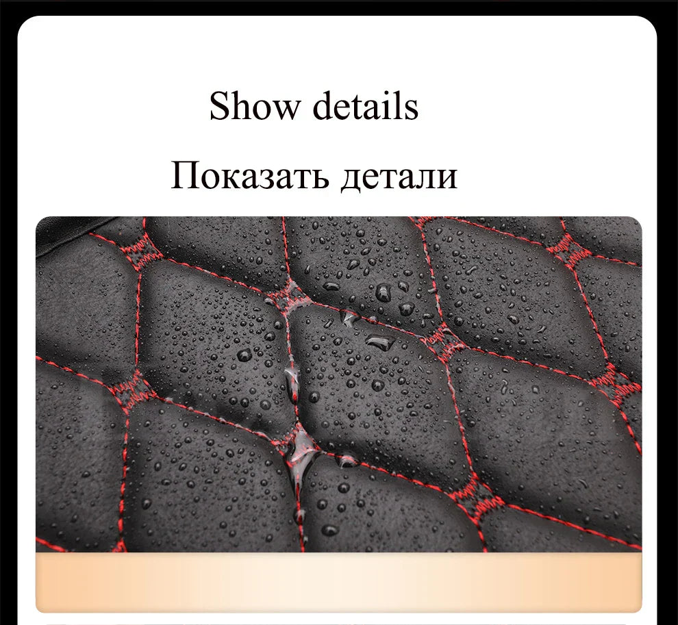 Custom Made Leather Car Floor Mats For Toyota