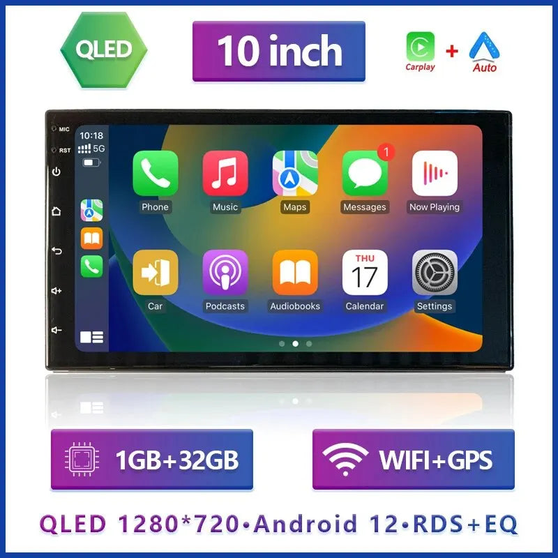 7"/9"/10" OLED CarPlay Android Radio Player