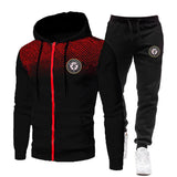 2024 Polka Dot Men's Clothing Tracksuit Hoodies SweatPants