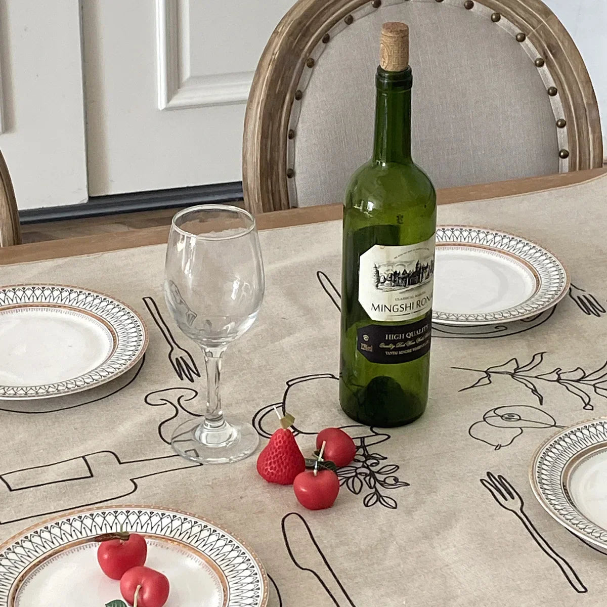Creative Cotton and Linen Table Cloth Ins Style