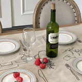 Creative Cotton and Linen Table Cloth Ins Style