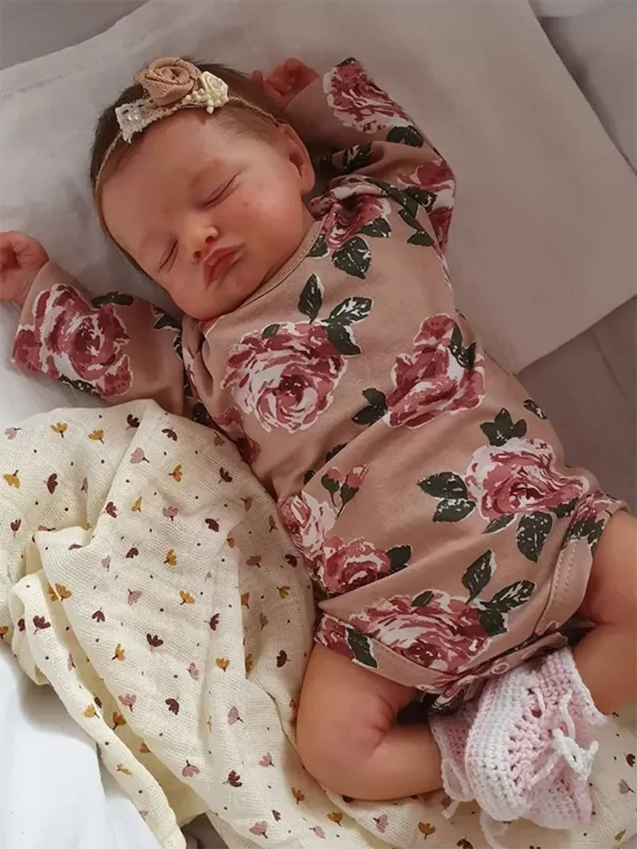 Handmade Reborn Dolls 20inch Cute Reborn Sleeping Baby